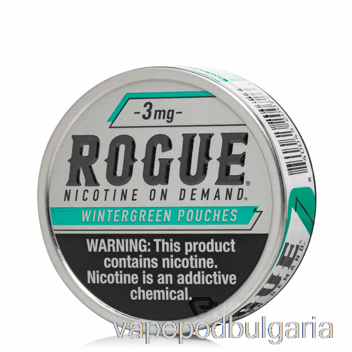 Vape 10000 Дръпки Rogue Nicotine Pouches - Wintergreen 3mg